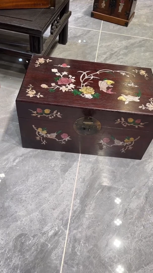 木连年有余收纳箱