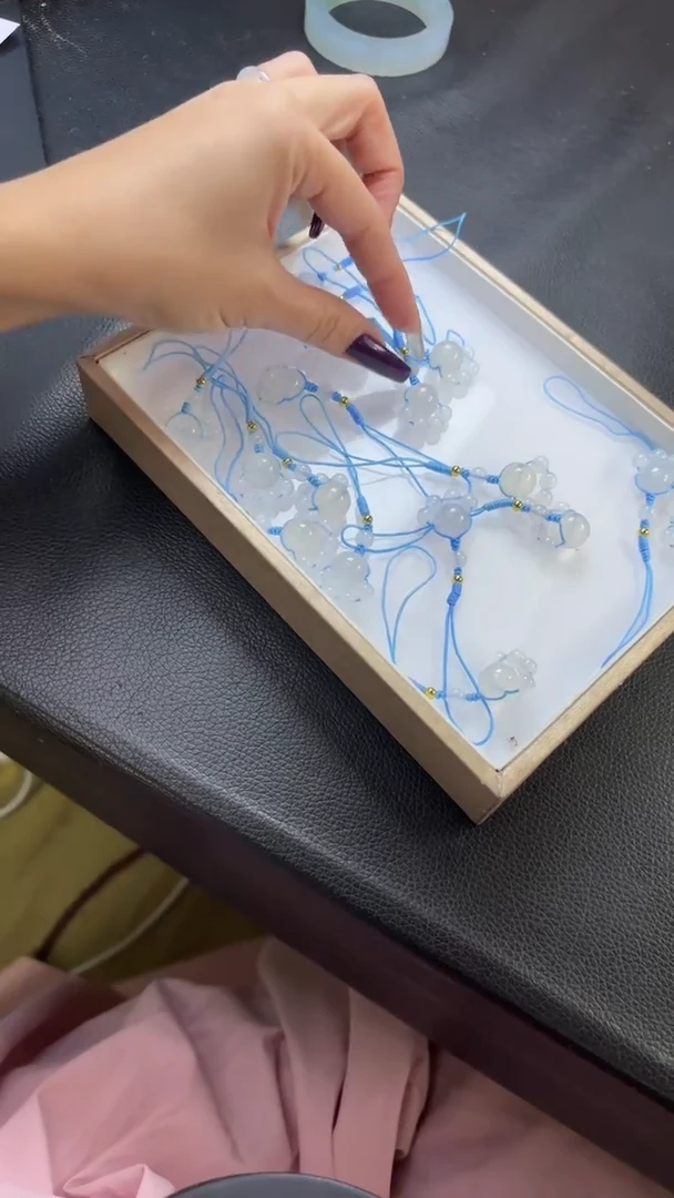 未镶嵌包挂玛瑙/玉髓多样性发一件FT111321