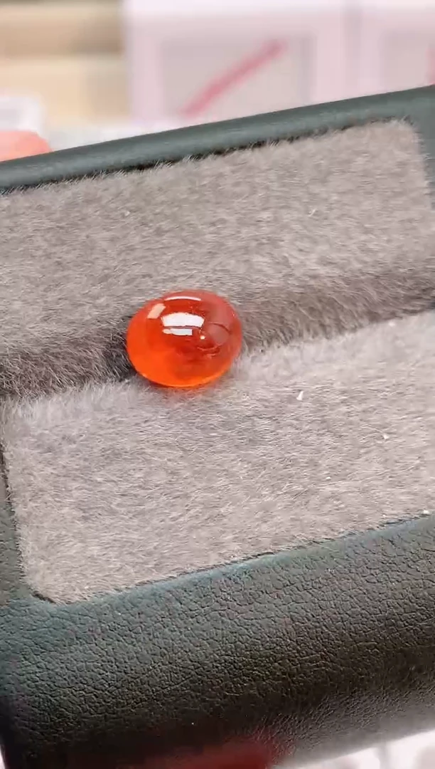 未镶嵌裸石石榴石（芬达石）6.31-1136天然芬达石