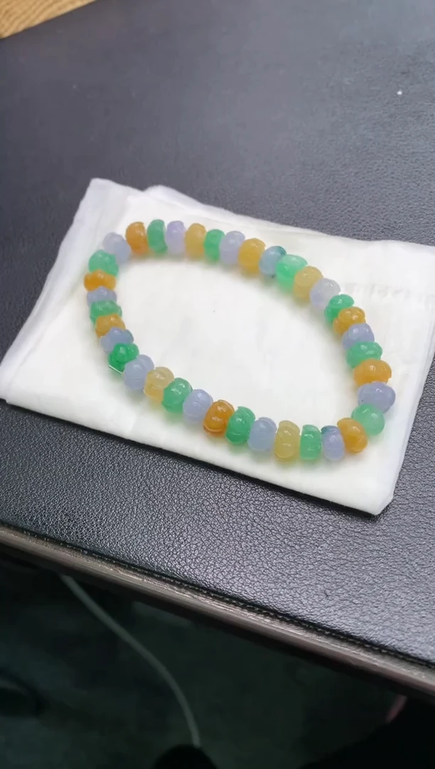 未镶嵌定制翡翠0919618370（7.8mm）