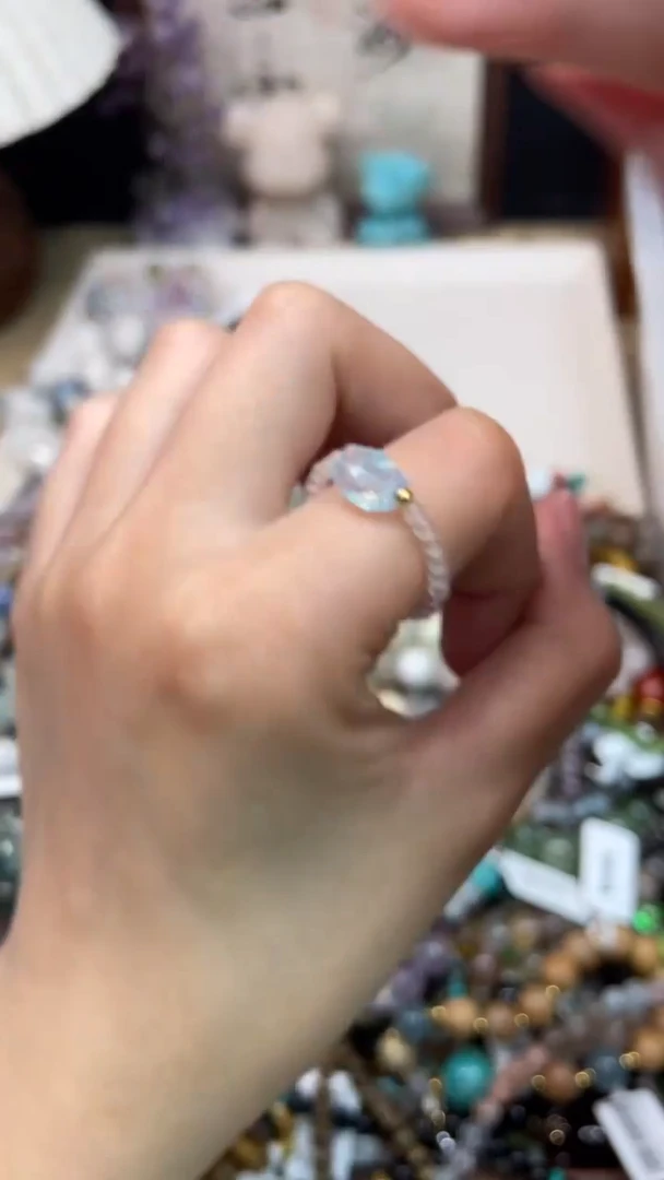 未镶嵌戒指水晶399