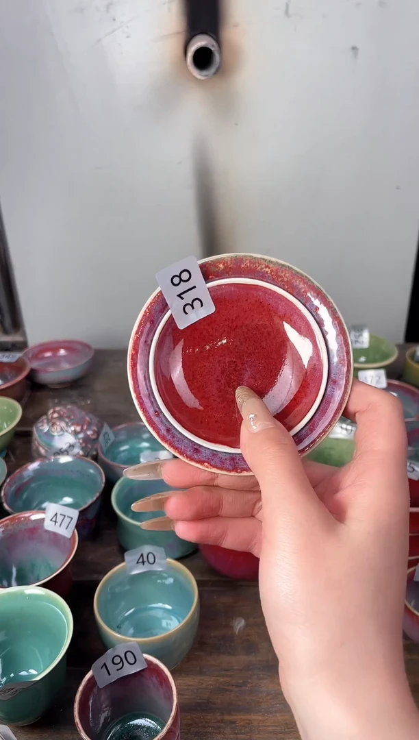【闪购商品】摆件钧瓷手工茶器窑变
