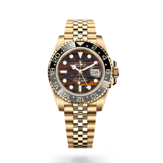 未使用 Rolex/劳力士 25年全套/格林尼治126718/虎眼皮蛋/40表径