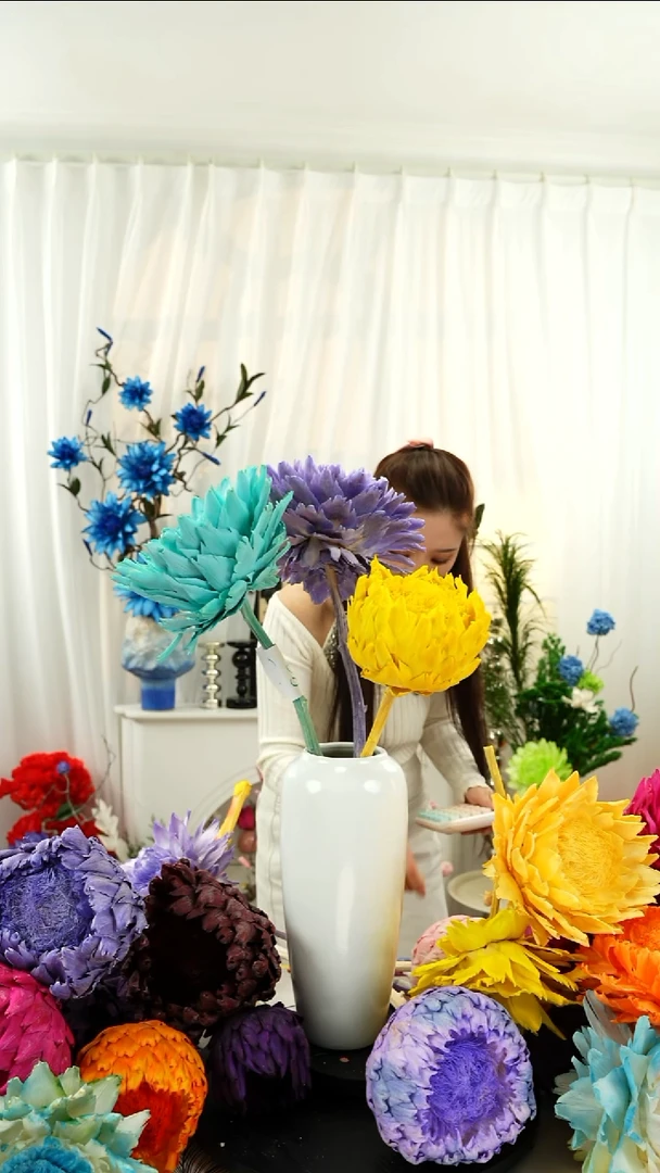 永生洋蓟  霸王花  3个头叶片微瑕【混搭】A31