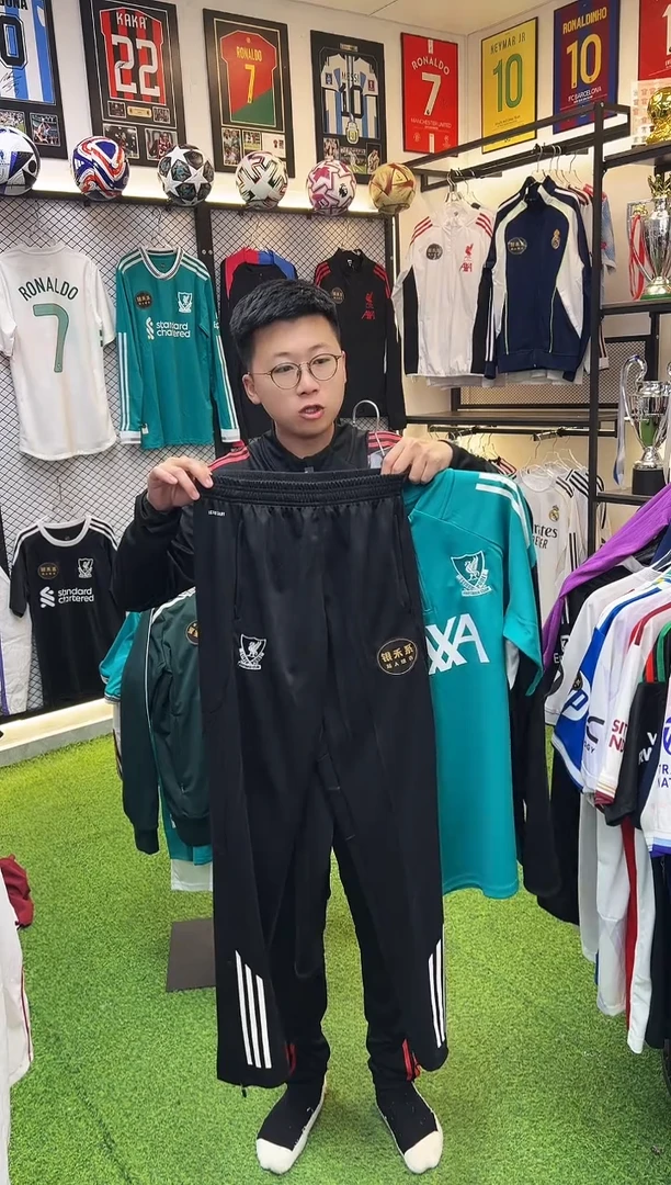 利物浦二客绿色训练服套装2XL