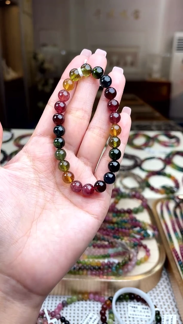 【闪购商品】碧玺/未镶嵌7mm+碧玺单圈多样性发货