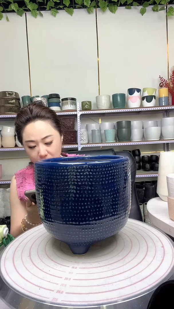 陶瓷花盆默认打孔宽高