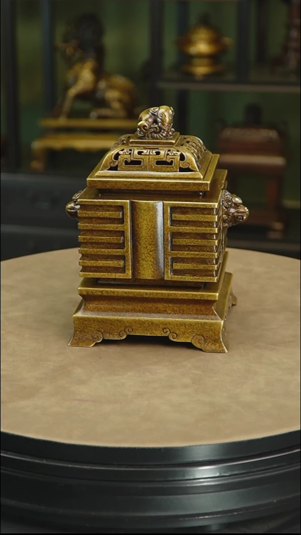 紫铜精炼铜象耳琮式炉黄