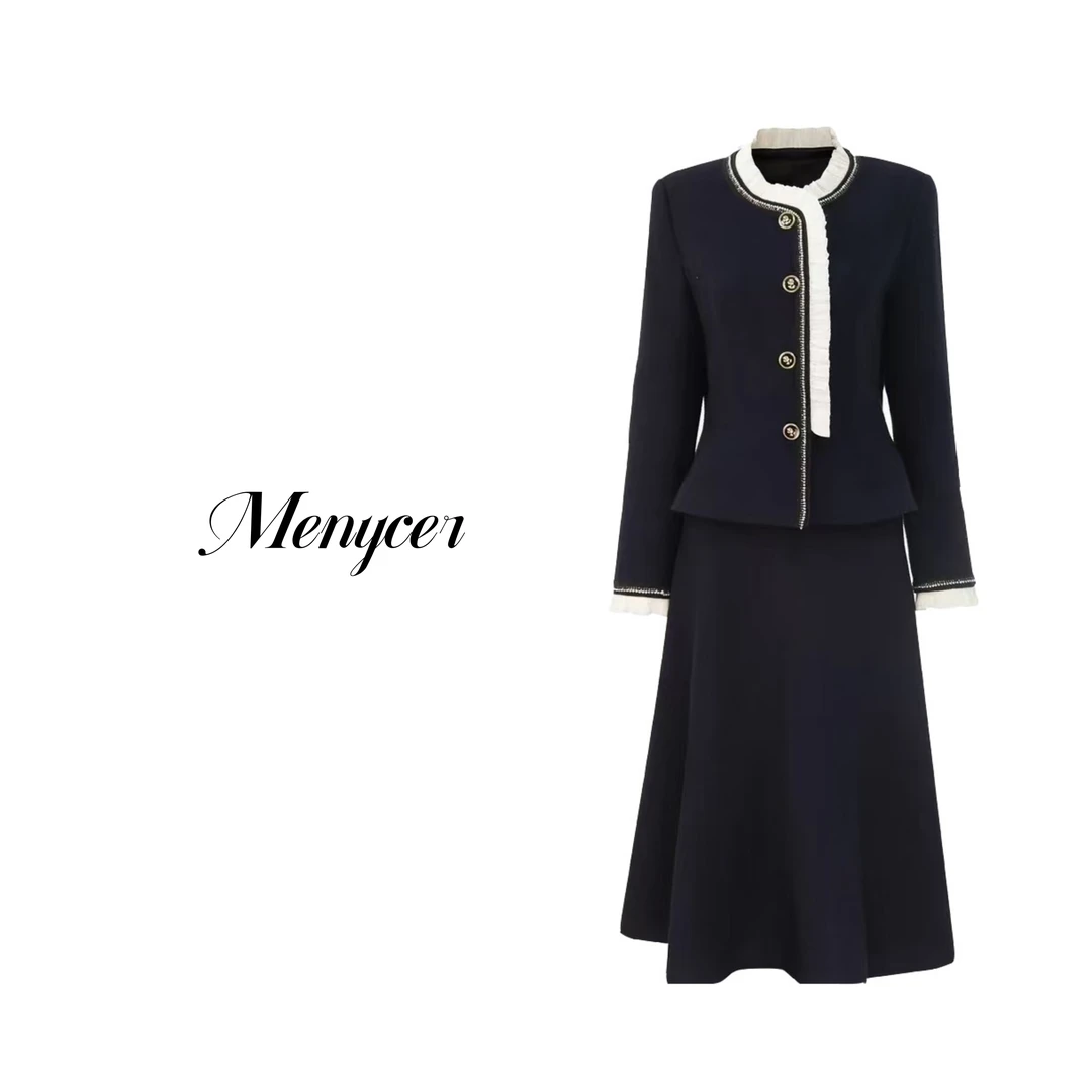 XM240521-设计师款休闲百搭气质优雅通勤套装