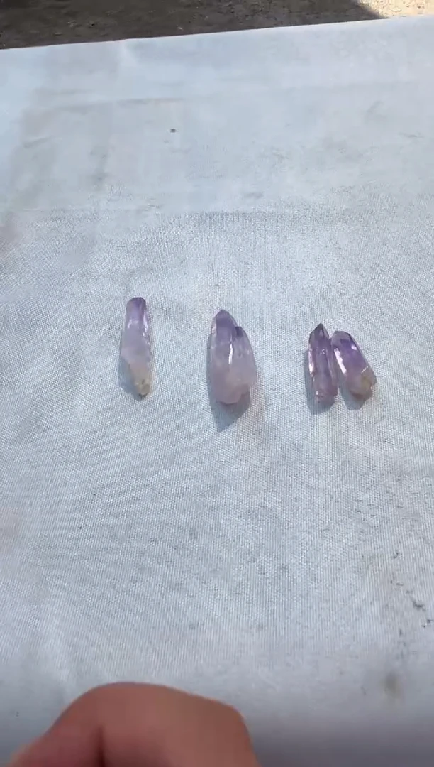 紫晶珠宝半成品未镶嵌天然克鲁兹紫水晶原石多样性发一份