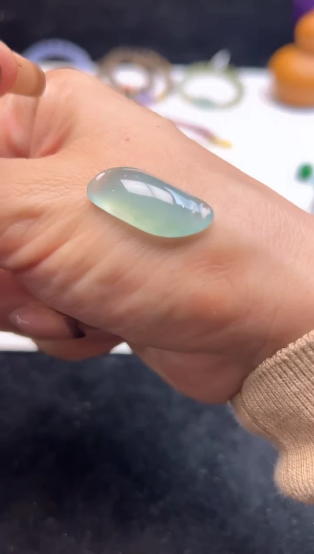 未镶嵌定制翡翠3800+380晴绿随行