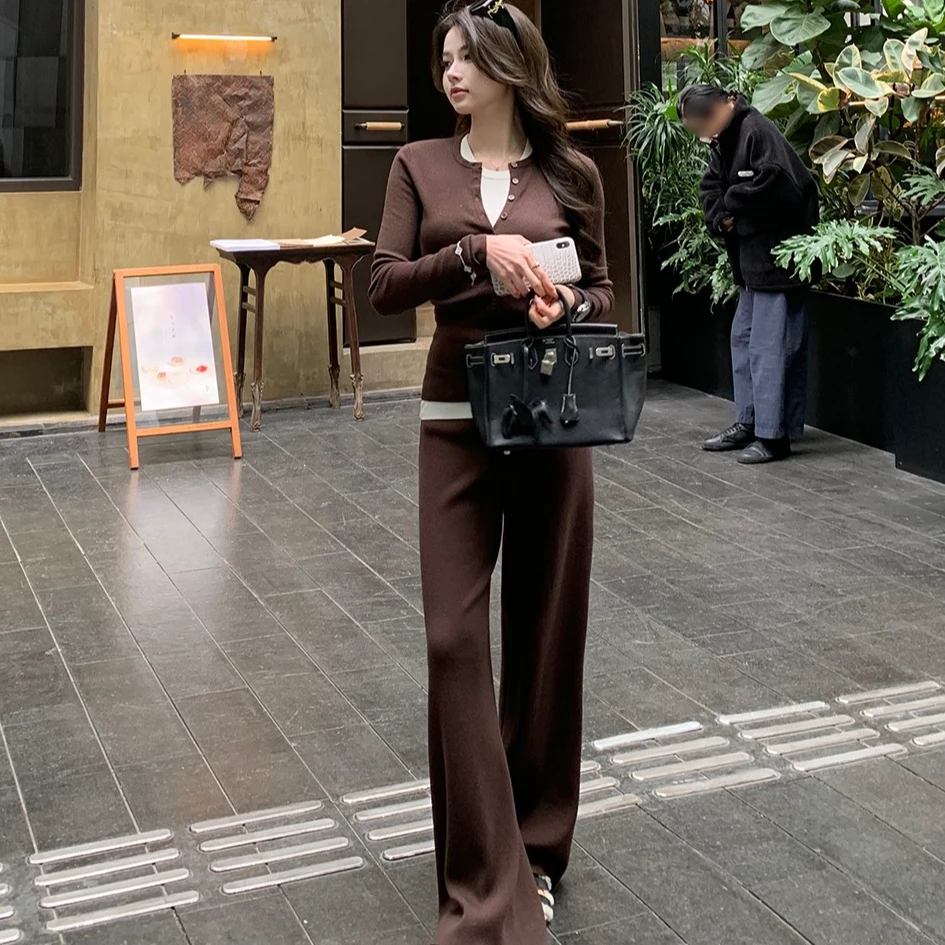 轮E 4【早八速成 三件套】60支咩羊毛&高克重 慵懒套装