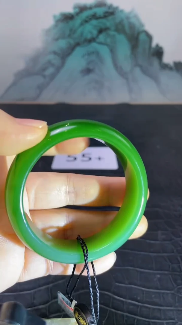 未镶嵌手镯和田玉（碧玉）一****米55+