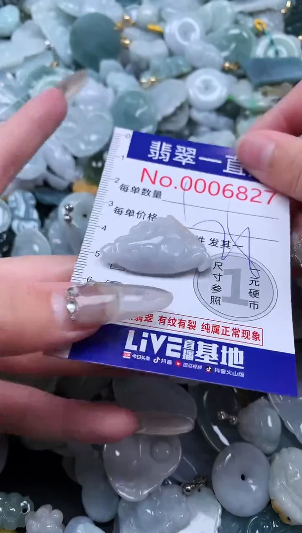 【闪购商品】翡翠吊坠(不含链)未镶嵌6827