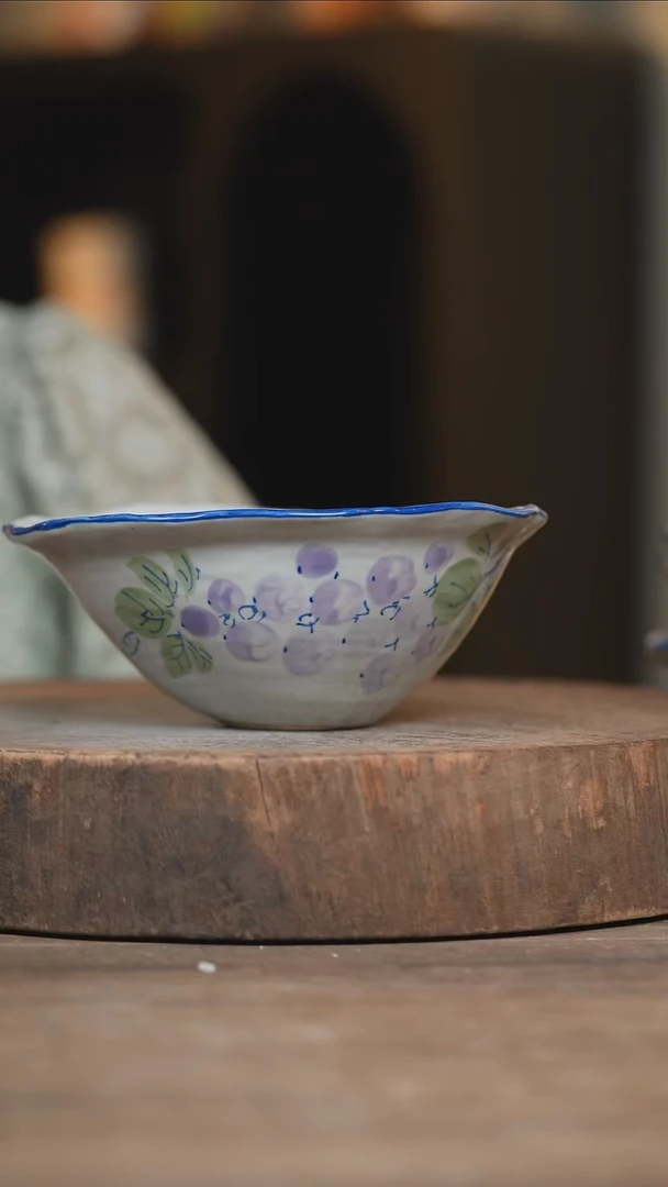 瓷片景德镇高温釉下彩（食品级）