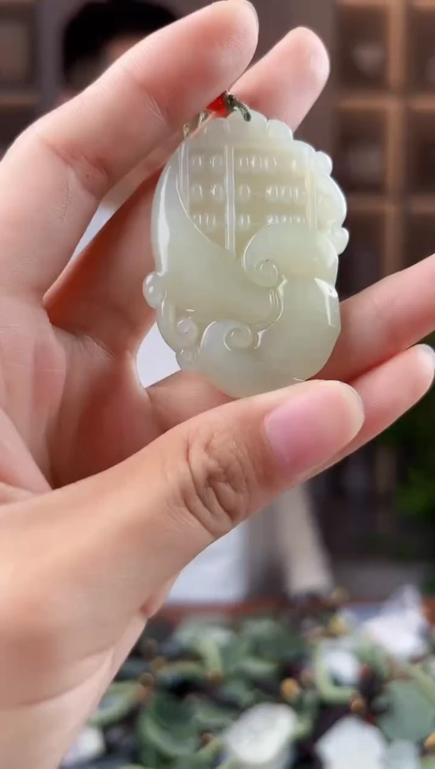 未镶嵌和田玉挂件拍一发一，拍一发一，