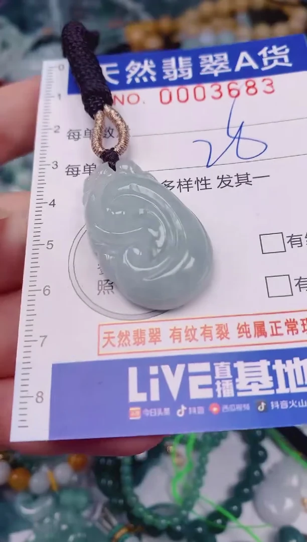 颈饰未镶嵌翡翠00003683