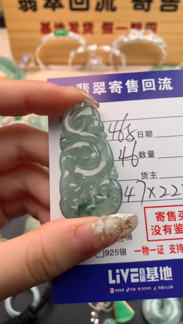 【闪购商品】翡翠颈饰未镶嵌21009930