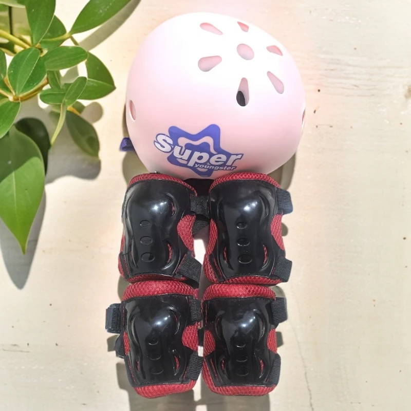 儿童轮滑护具 骑行头盔套装