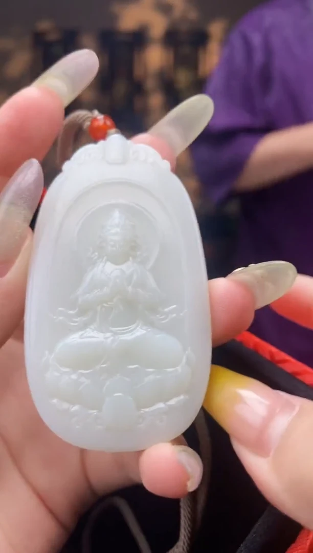 和田玉未镶嵌颈饰C141