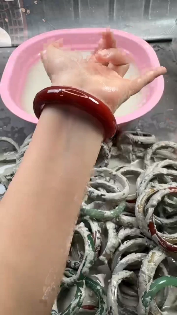 【闪购商品】石英质玉手镯未镶嵌27 65