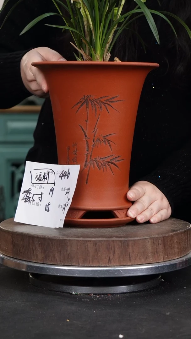 【闪购商品】紫砂花盆446+z紫砂花盆