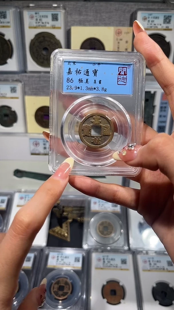 铜【齐泉】   嘉佑通宝