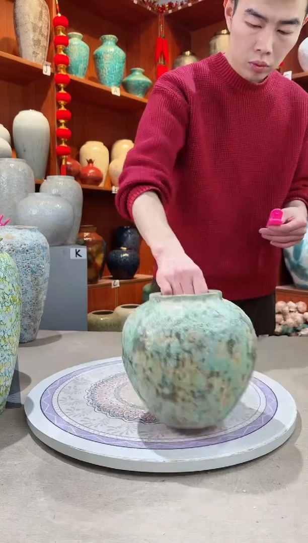 【闪购商品】瓶陶瓷花瓶 无花 微瑕a685