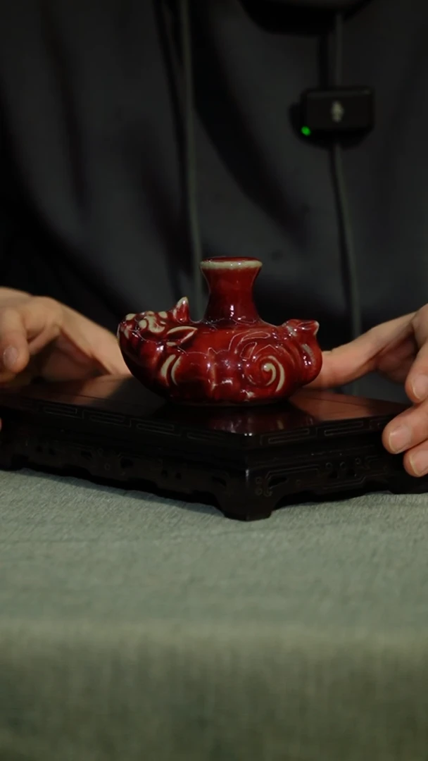 【闪购商品】18-1赑屃盖置（红生手签）
