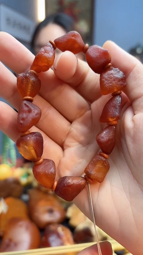 手串琥珀未镶嵌手串