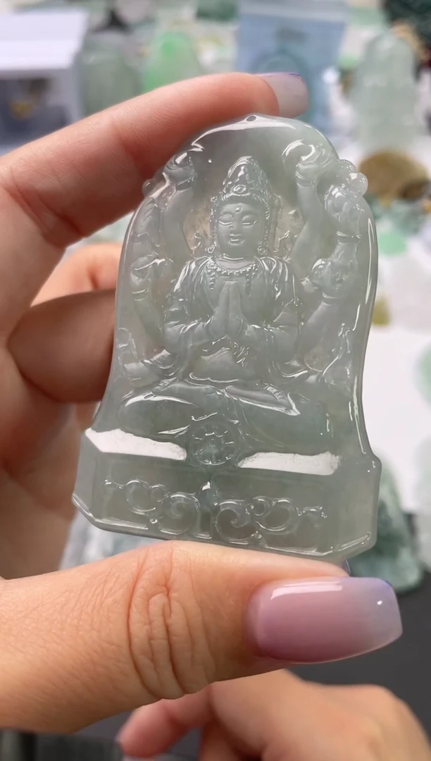 吊坠(不含链)未镶嵌翡翠1