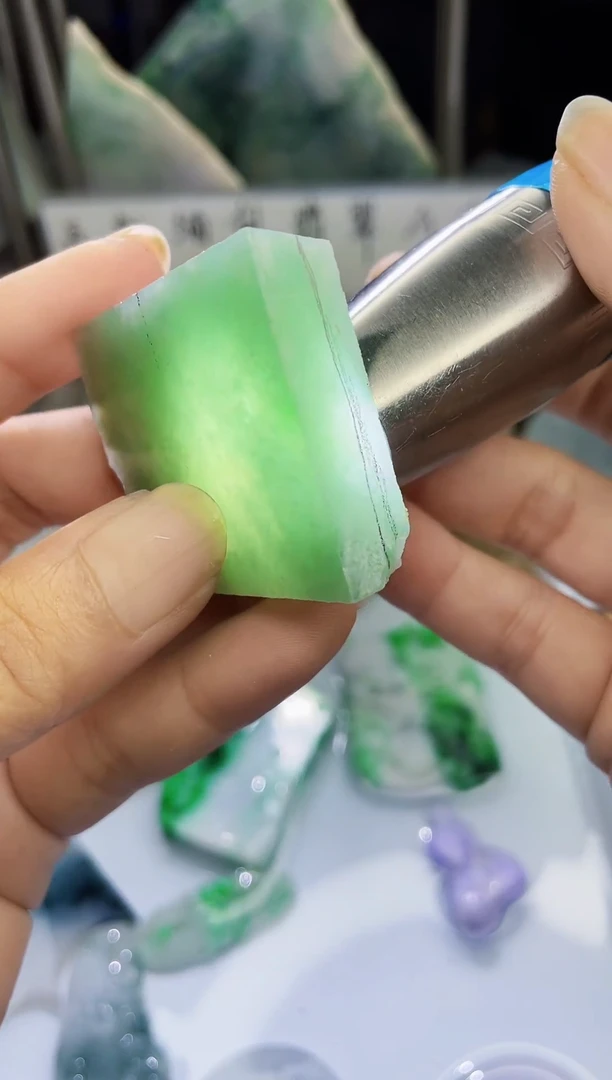 未镶嵌挂件翡翠天然缅甸翡翠A货