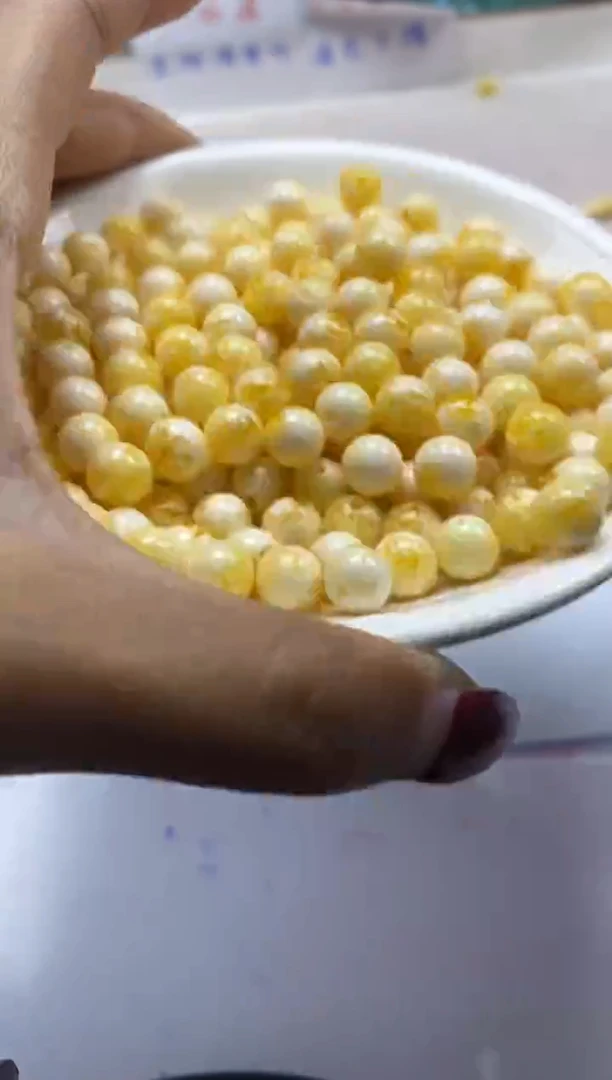 【闪购商品】蜜蜡颈饰未镶嵌w152骨瓷白蜜蜡8mm*25颗