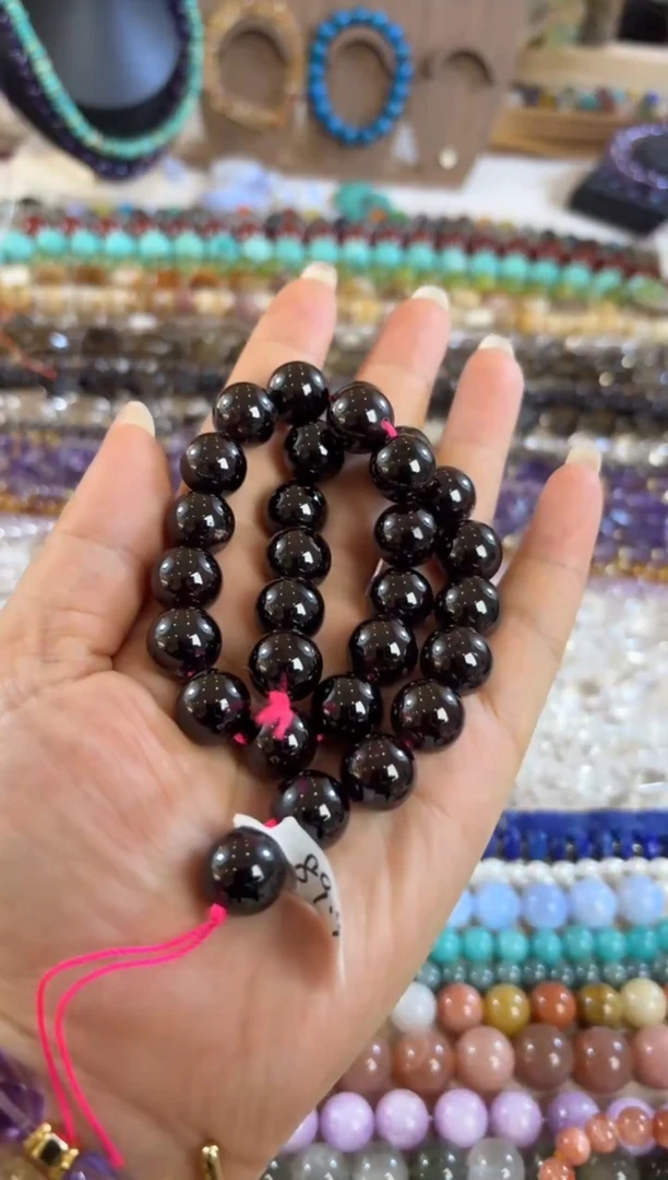 未镶嵌玛瑙/玉髓珠宝半成品卡12 石榴石