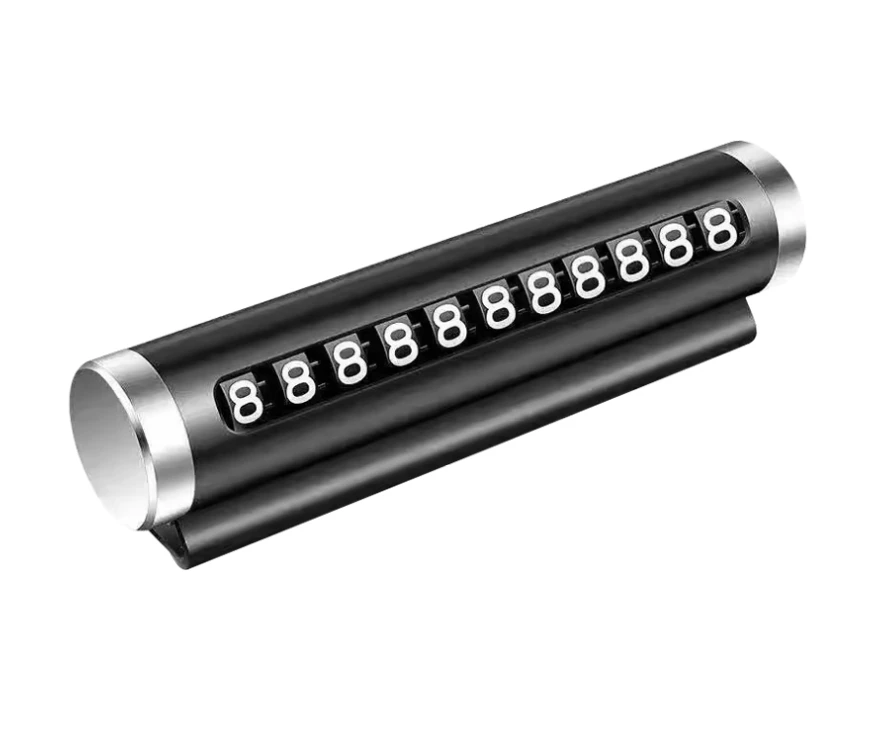 合金可滚动临时停车牌