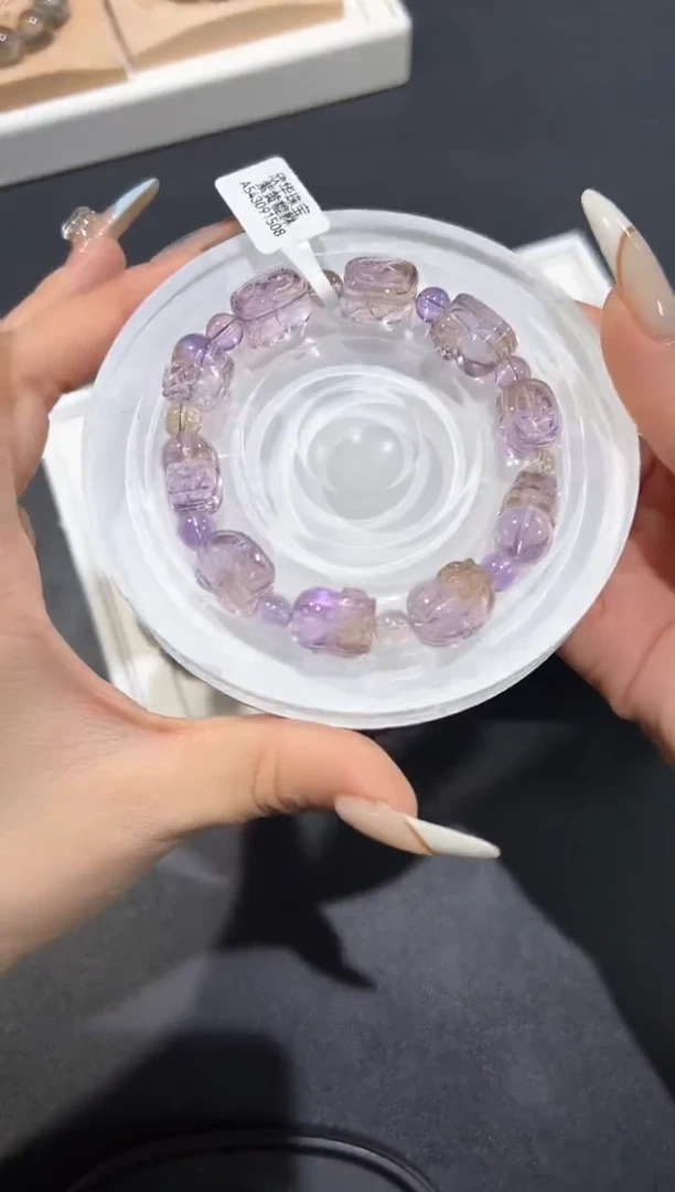 未镶嵌手链水晶80j多样性发其一【1条】默认微瑕