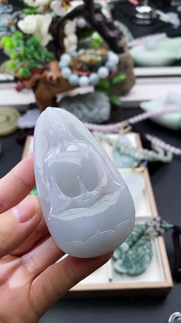 颈饰未镶嵌翡翠天然缅甸A货翡翠