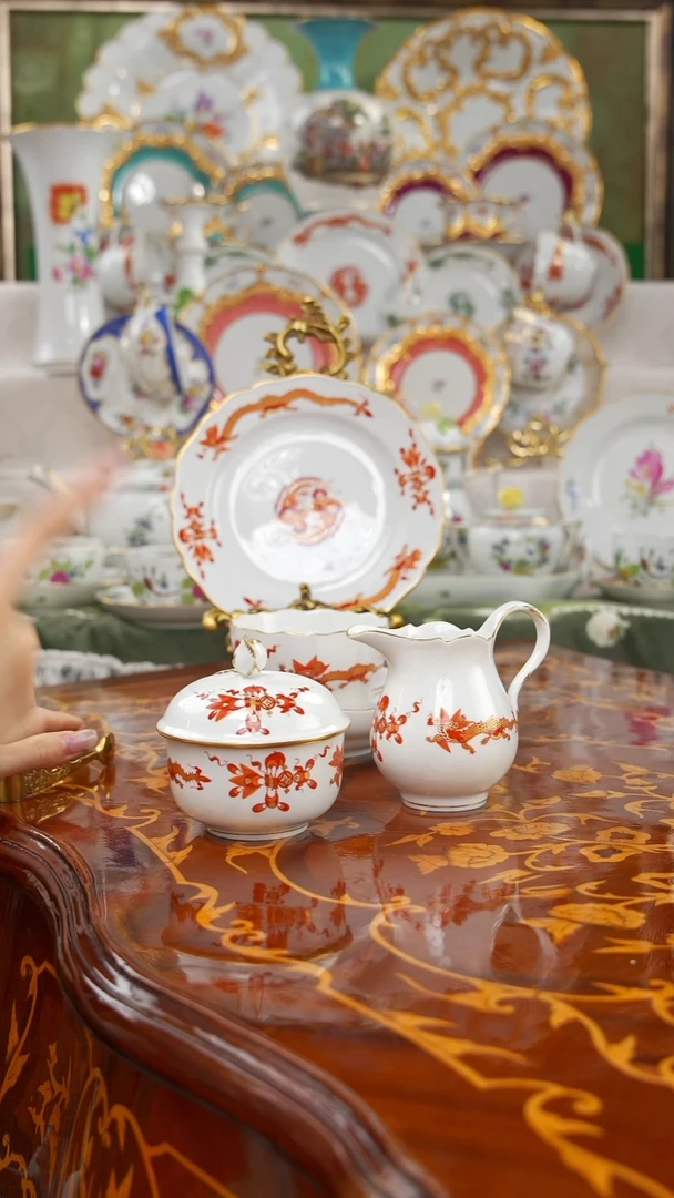 摆件米多家中古瓷器如图所示134