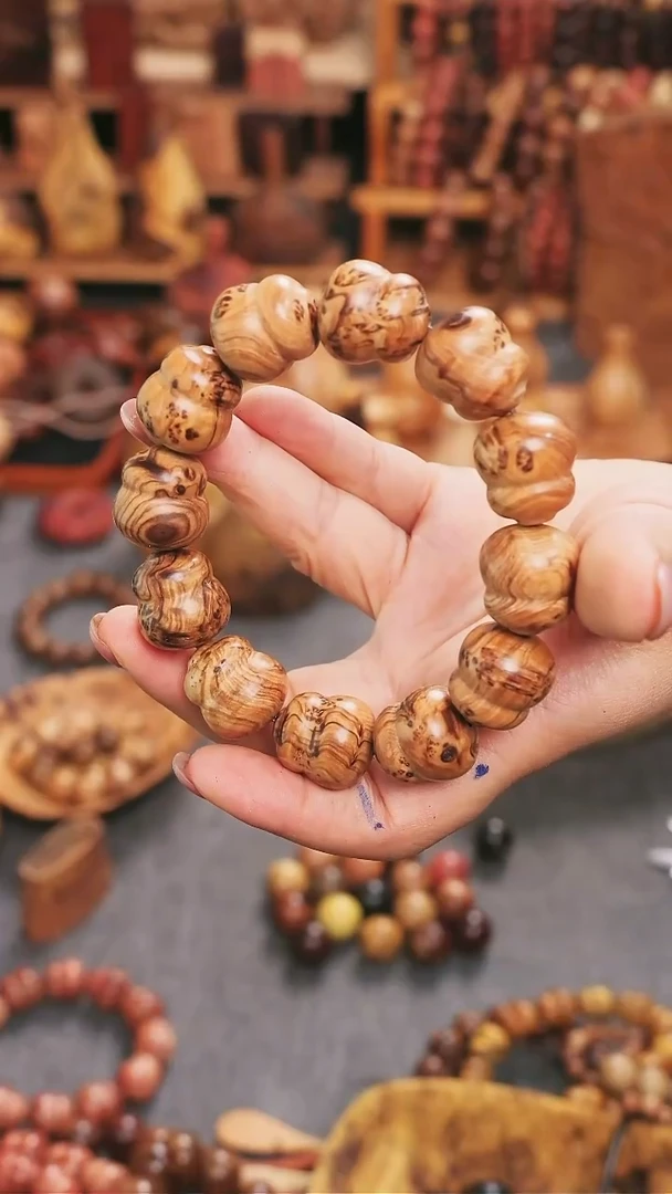 无事牌非洲檀香j****a鬼柳尖叶木樨榄手串