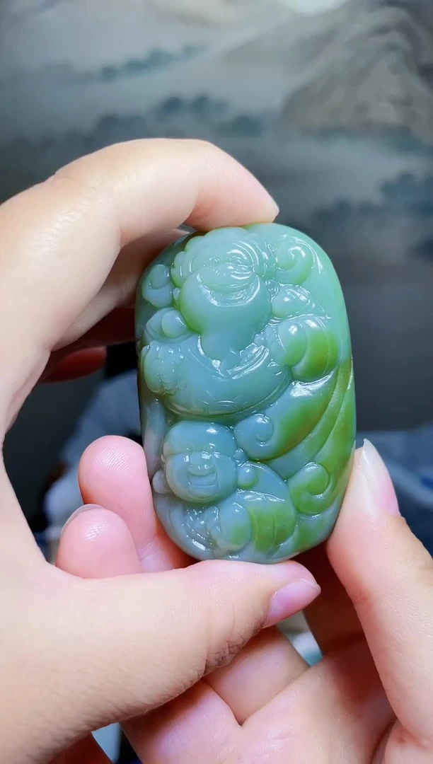 颈饰未镶嵌和田玉1