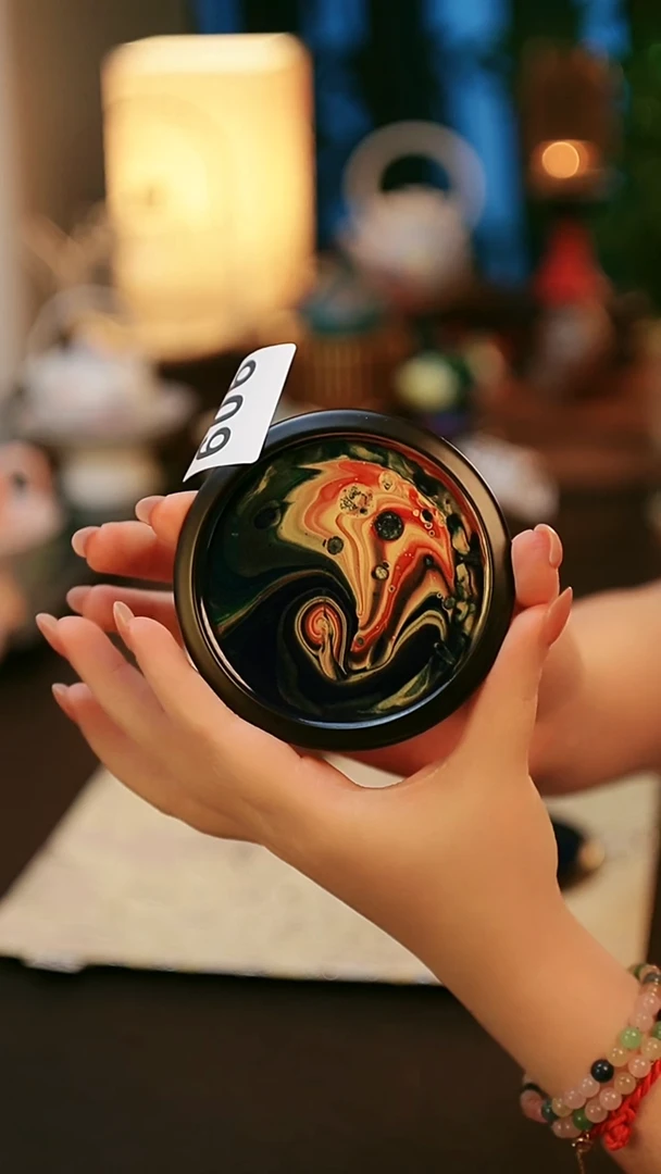 陶瓷茶具大漆杯垫606