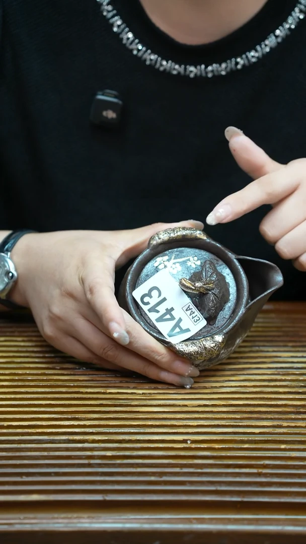 万古烧粗陶手工茶具