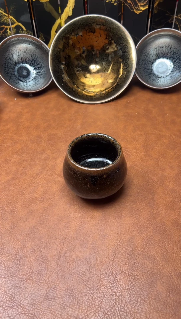 茶盏省级大师佛度乌金盏