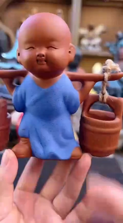 紫砂茶宠器闵茶宠摆件