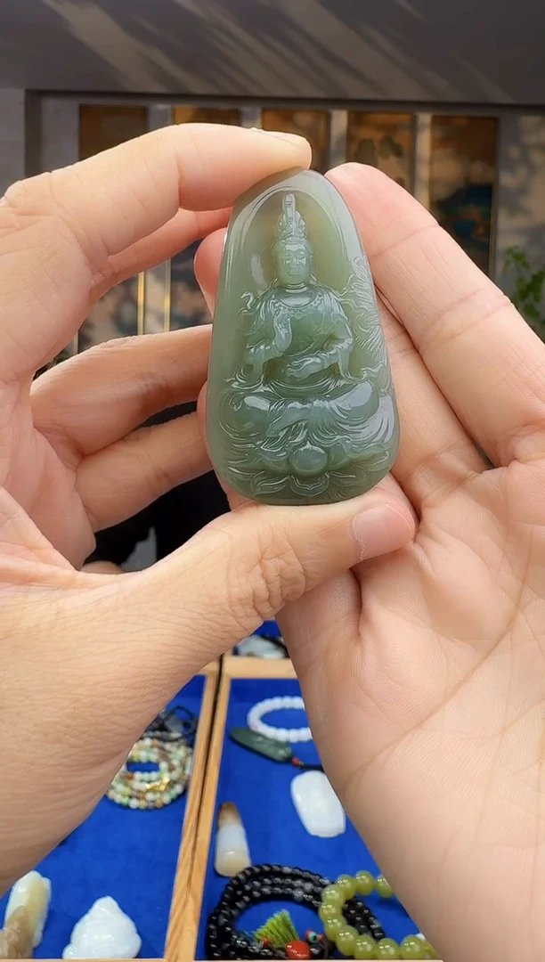 未镶嵌和田玉挂件拍一发一