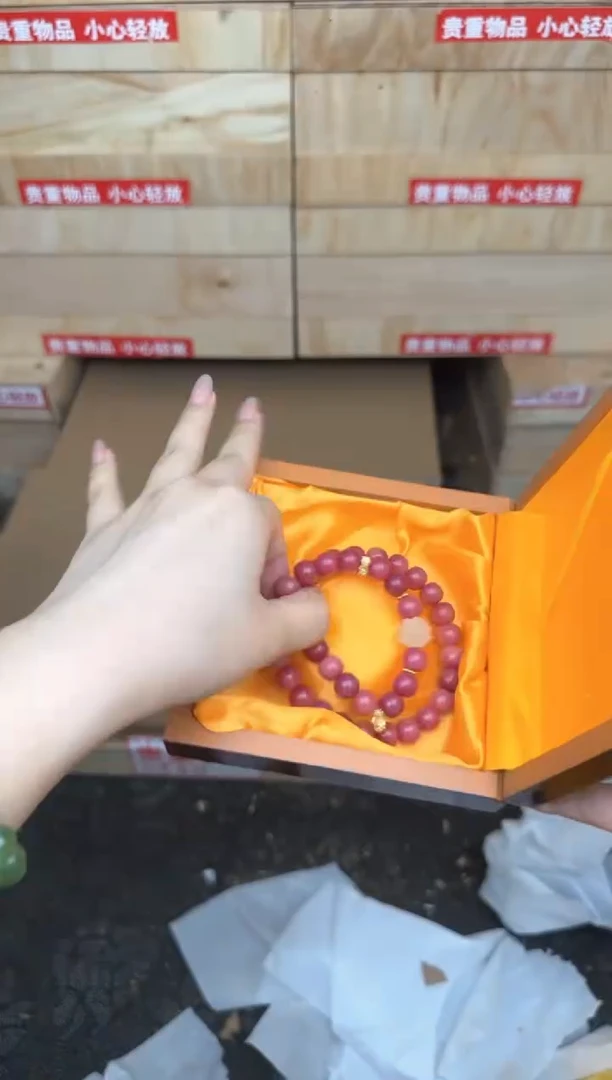 粉菩提双圈带莲花商品链接@@SP238
