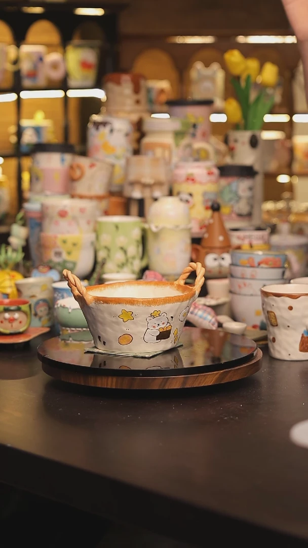 景德镇釉下彩绘设计师款式陶瓷