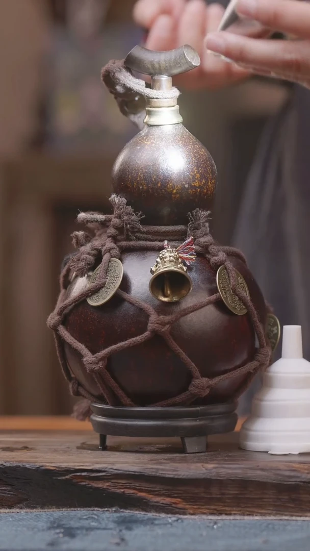 321号精品大漆葫芦防腐防渗装水茶酒
