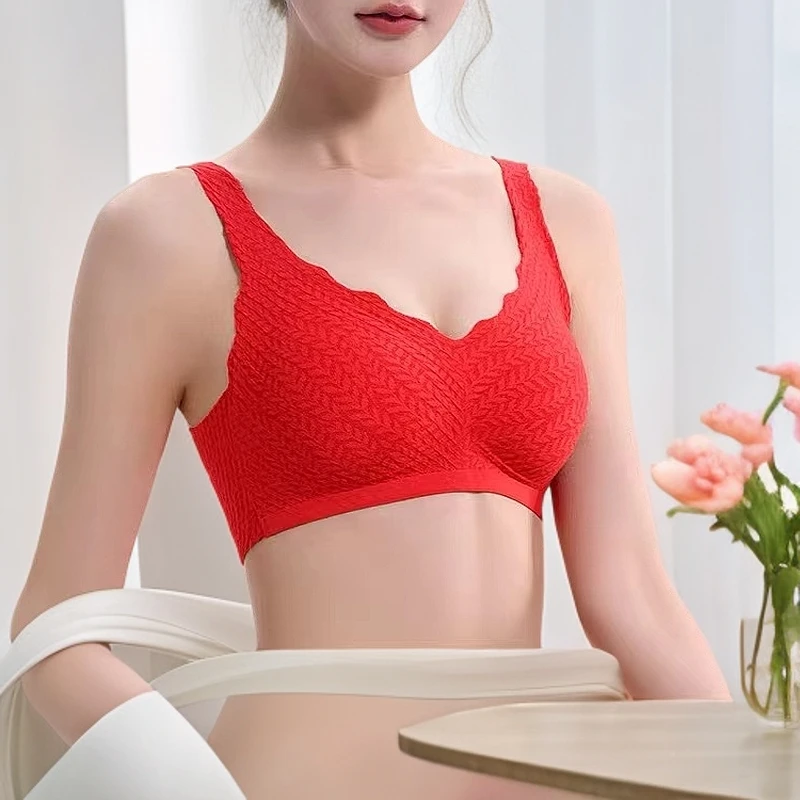 【622款】大红色本命年背心内衣