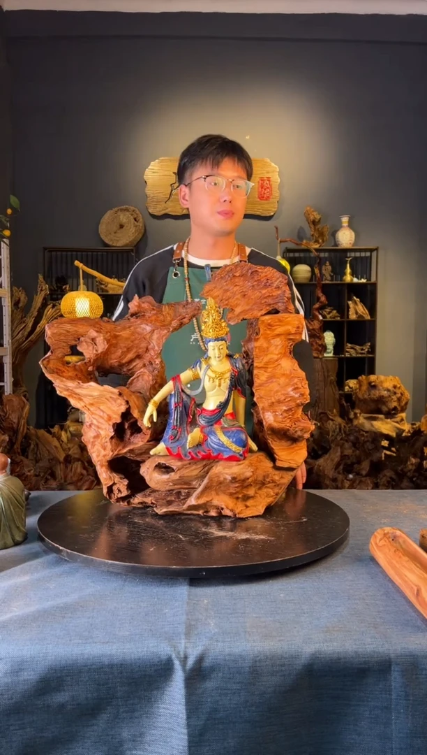 木卢师傅根艺作品（不包含人物摆件）